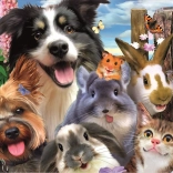 Educa Puzzle sjov selfie 500 brikker