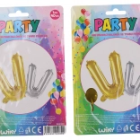 Oppustelig ballon bogstav V