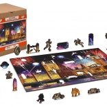 Træpuslespil Nat London 75 brikker