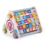 Bigjigs Toys aktiv trekant i træ med dyr