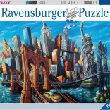 Ravensburger puslespil Welcome to New York 1000 brikker