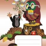 Skolehæfte A5 linjeret KRTEK 10 ark BOBO BLOK