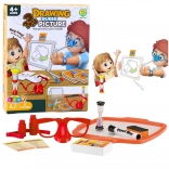 Familiespil Tegn og Gæt Billedet – Tegning med Næsen