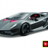 Model Lamborghini Sesto Elemento 1:24 Metallisk Grå
