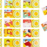 Small Foot Træpuslespil Ur