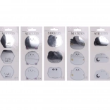 Spejlklistermærker 12 × 8 cm – mix af motiver