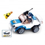 Sluban Politi optrækkelig patruljebil