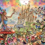 Educa puslespil Fe og sommerfugle 500 brikker