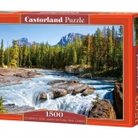 Puslespil 1500 stk Athabasca River Jasper National Park