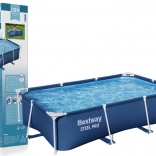 Bestway rammebassin STEEL PRO 259 × 170 × 61 cm, 2300 l