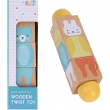 Petit Collage drejetrælegetøj med dyremotiv