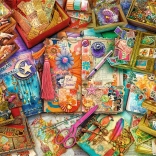 Puslespil TREFL Premium Plus Tea Time: Scrapbooking 1000 brikker