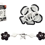 Kontrastlegetøjssæt til babyer – rangler, bidering og ophængt barriere til barnevogn