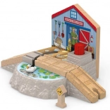 Træjernbane andeovergang