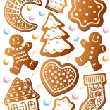 Julestrygepatches stort ark