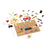 Bigjigs Toys kreativ bankespil transport