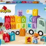 Lego Duplo lastbil med alfabet