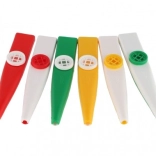 Plast-kazoo 12 cm – 4 farver