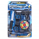 Politi-sæt med pistoleffekter