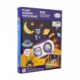 Diamantmaling – kreativt sæt Universet med ramme