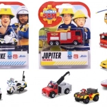 Brandmand SAM metalbiler 1:64 – forskellige typer