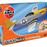 Byggesæt fly AIRFIX QUICK BUILD Mustang P‑51D