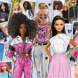 Puslespil 200 brikker Barbie Verden fra Trefl
