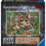 Ravensburger Exit: Drivhus – puslespil 368 brikker