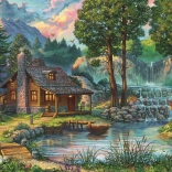 Puslespil Eventyrhus 1000 brikker