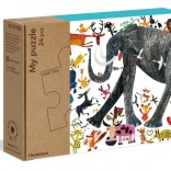 Puslespil 24 brikker Dyr