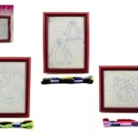 Broderi til børn med ramme