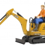 Bruder minigraver JCB 8010 CTS med figur