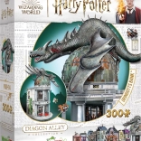 3D puslespil WREBBIT Harry Potter: Gringotts Bank 300 brikker