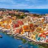 Puslespil 1500 brikker Marina Corricella, Italien