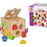 Trækube – puttekasse med former, 12 dele