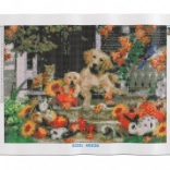 Norimpex diamantmaling – efterårssjov 30 × 40 cm