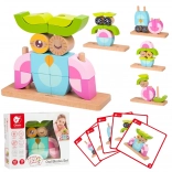 Kreative 3D træklodser – ugle CLASSIC WORLD