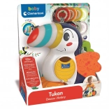 Interaktiv tukan Adrian – læring af frugter og farver, jeton-sorter, CZ/SK-version fra Clementoni