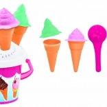 Sandlegesæt til isfremstilling