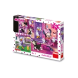 Dino puslespil Disney Minnie 3×55 brikker