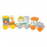 trælegetøjstog Safari