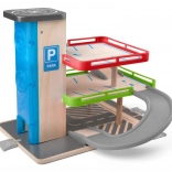 Garage med elevator og tilbehør