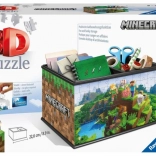 Ravensburger 3D-puslespil MINECRAFT opbevaringskiste (108 brikker)