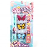 Lav dit eget armbånd med sommerfugle