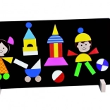 Magnetisk puslespil for børn Detoa