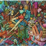 Puslespil Roommates i husholdningen 1000 brikker