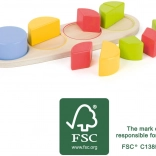 Small Foot Træpædagogisk Brættespil Brøker