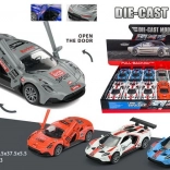 Metalbil med friktionsoptræk 12 cm