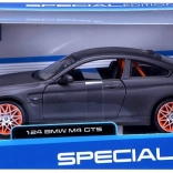 Metalmodel BMW M4 GTS 1:24 grå