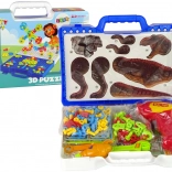 Konstruktionssæt 3D DIY dinosaurer